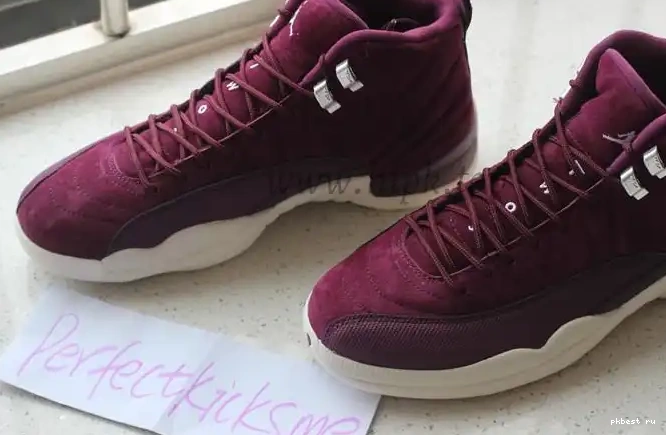 12 Authentic “Bordeaux” Jordan Air 0508